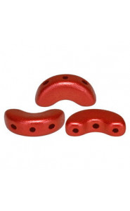Les perles par Puca® Arcos beads Red metallic mat 03000/01890